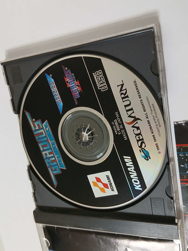 Gradius Deluxe Pack + Spine Card (some scratches) - Sega Saturn
