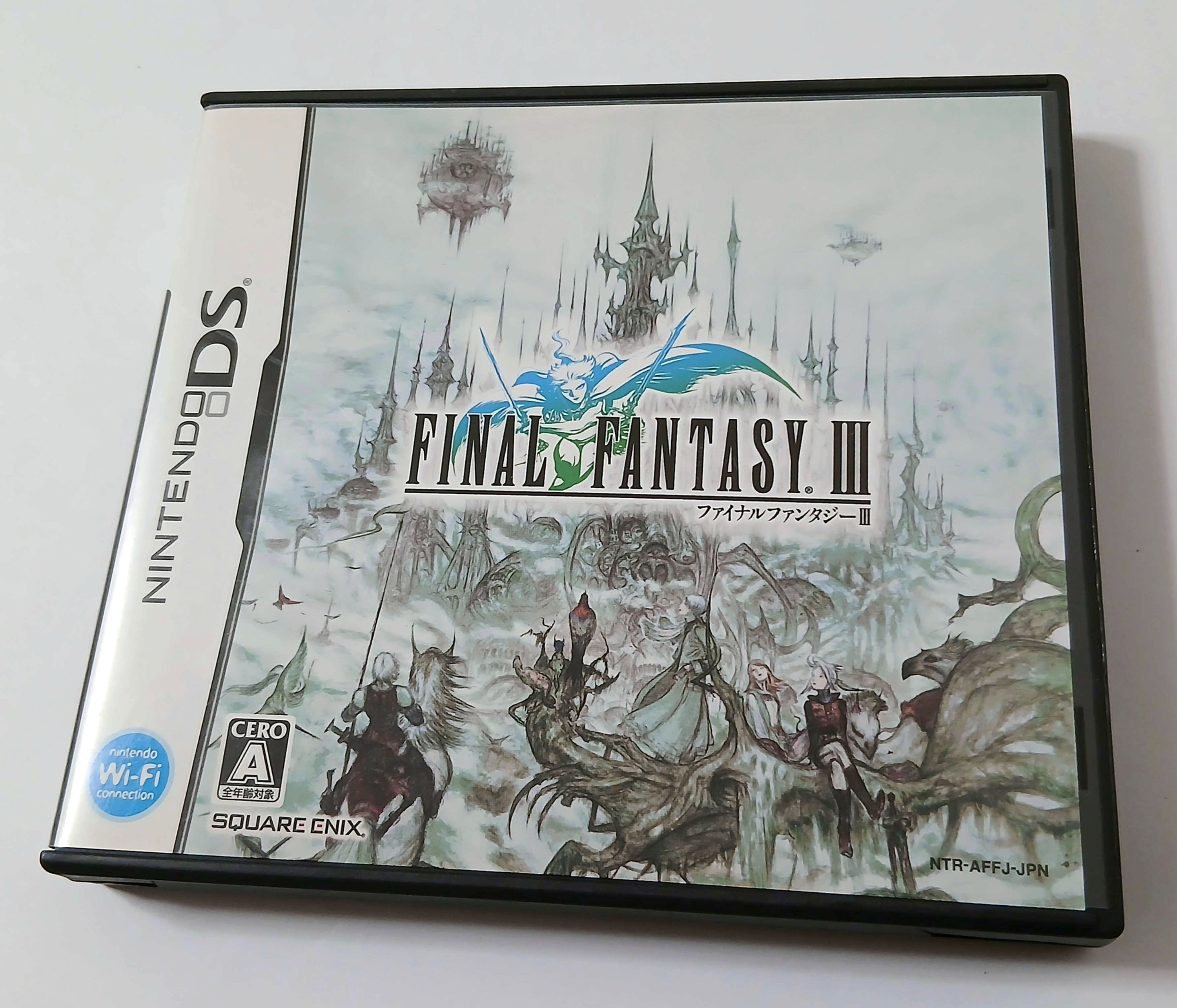 Final Fantasy III 3 - Nintendo DS - Japan