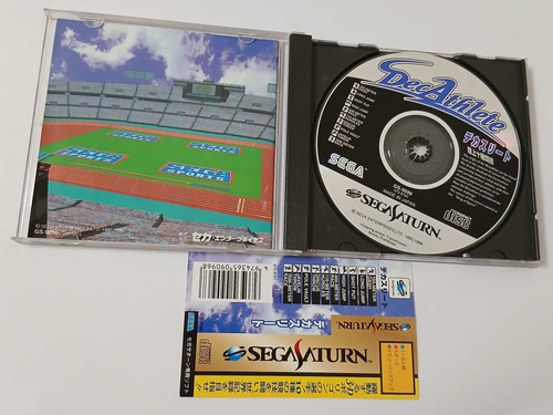 Dec Athlete + Spine Card - Sega Saturn - Japan b | Retro Game City