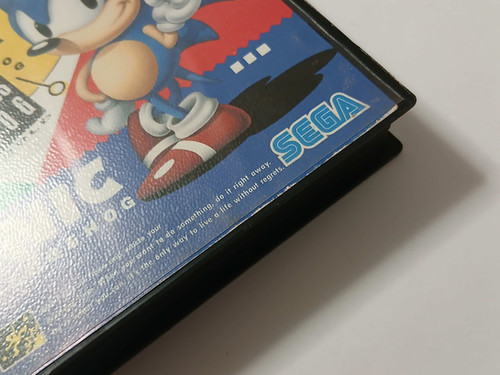【 PSA9 】メガソニック・アイ（初期） リミテッドエディション 城之内 Mega Drive Genesis SONIC THE HEDGEHOG 1 & 2 Lot Boxed / manual