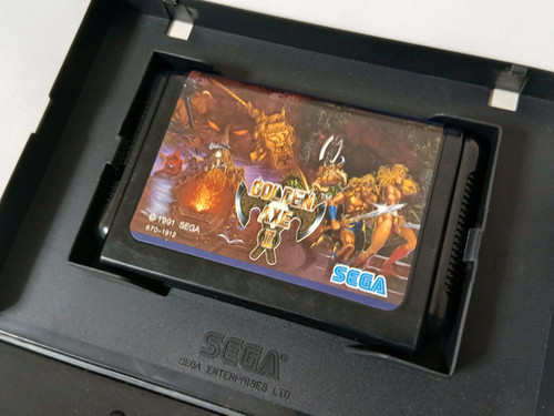 クレアギニンEX   2箱 Golden Axe II 2 (box smoke smell / no manual) - Sega Mega Drive