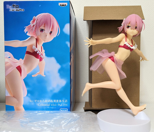 Re:Zero Celestial Vivi Ram (Red Bikini) Figure 19cm Bandai Japan