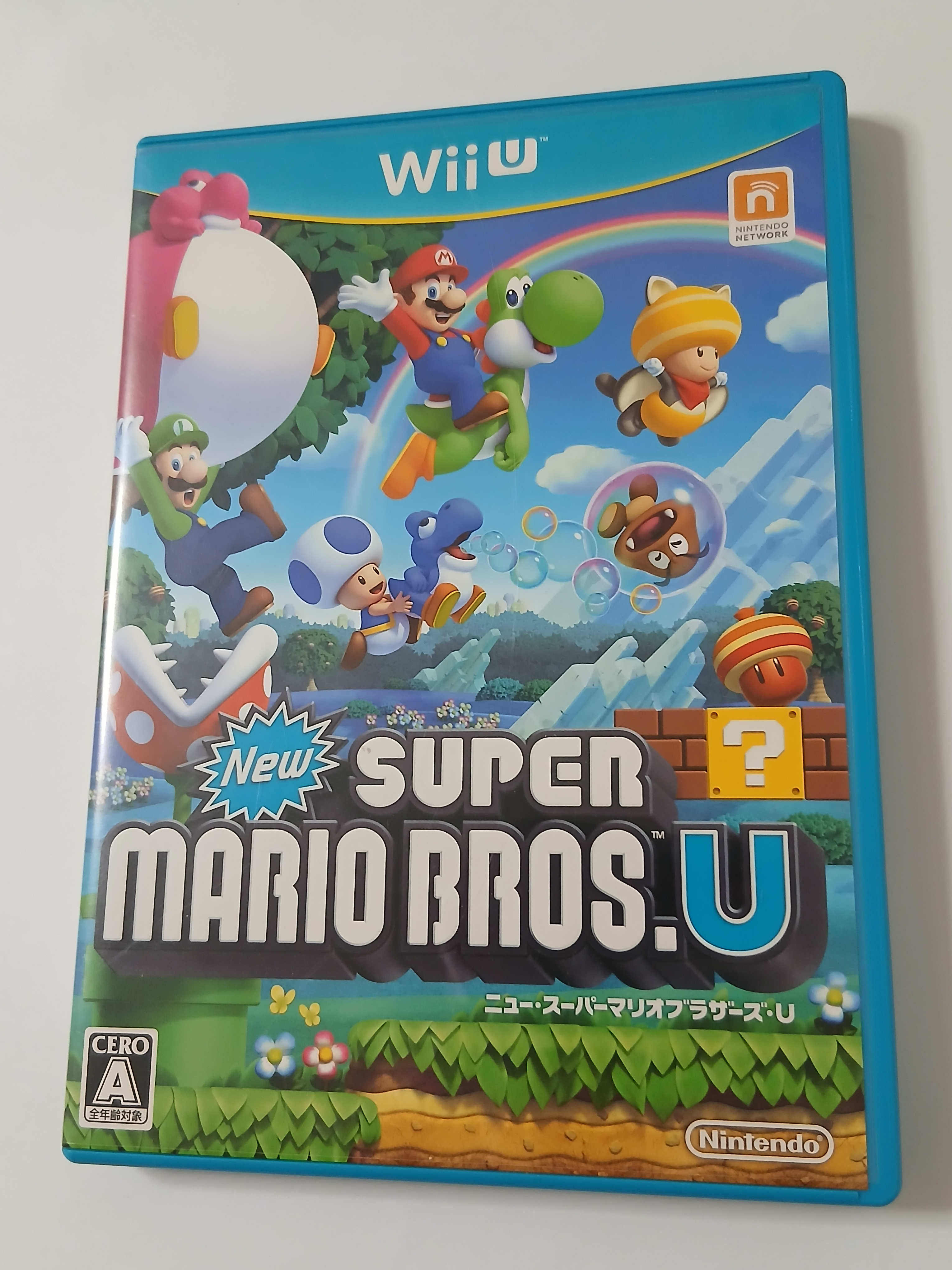 New Super Mario Bros. U - Nintendo Wii U - Japan b