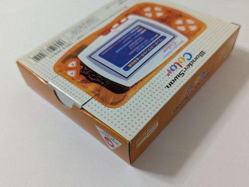 WONDERSWAN COLOR　オレンジ　スケルトン WonderSwan Color Console (Clear Orange) (inner box missing
