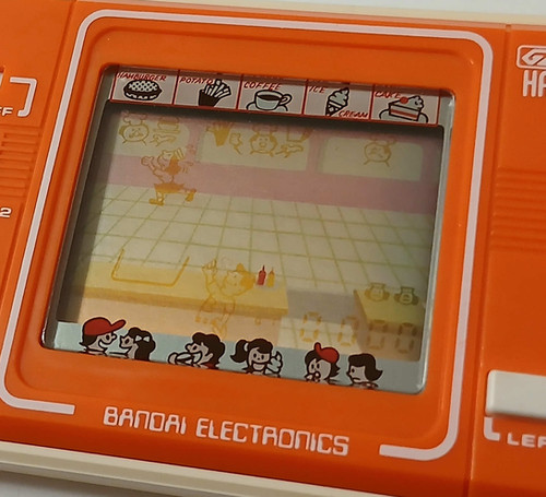 JUNK! LCD Game Digital HAMBURGER SHOP Bandai 1981 Japan | Retro