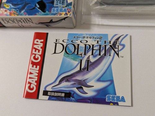 Ecco The Dolphin II 2 - Sega Game Gear - Japan | Retro Game City