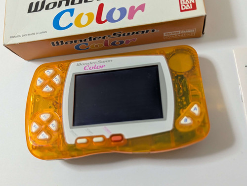 WONDERSWAN COLOR　オレンジ　スケルトン WonderSwan Color Console (Clear Orange) (inner box missing