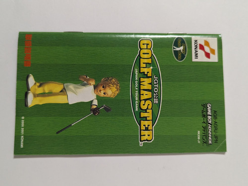 Konami JGTO Golf Master Japan Golf Tour Game - Nintendo