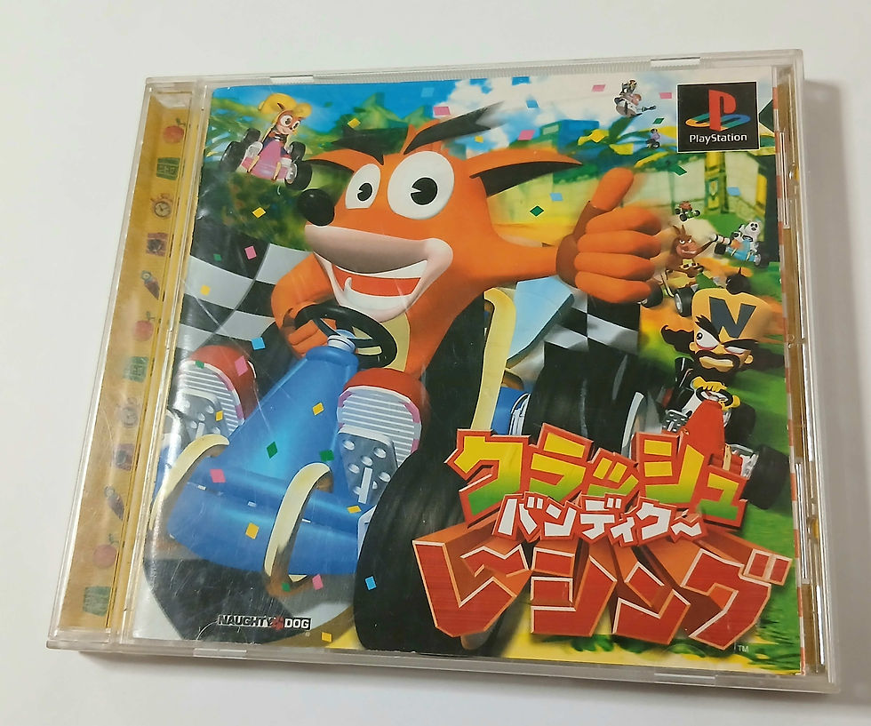 Crash Bandicoot Racing - Sony PlayStation PS1 - Japan