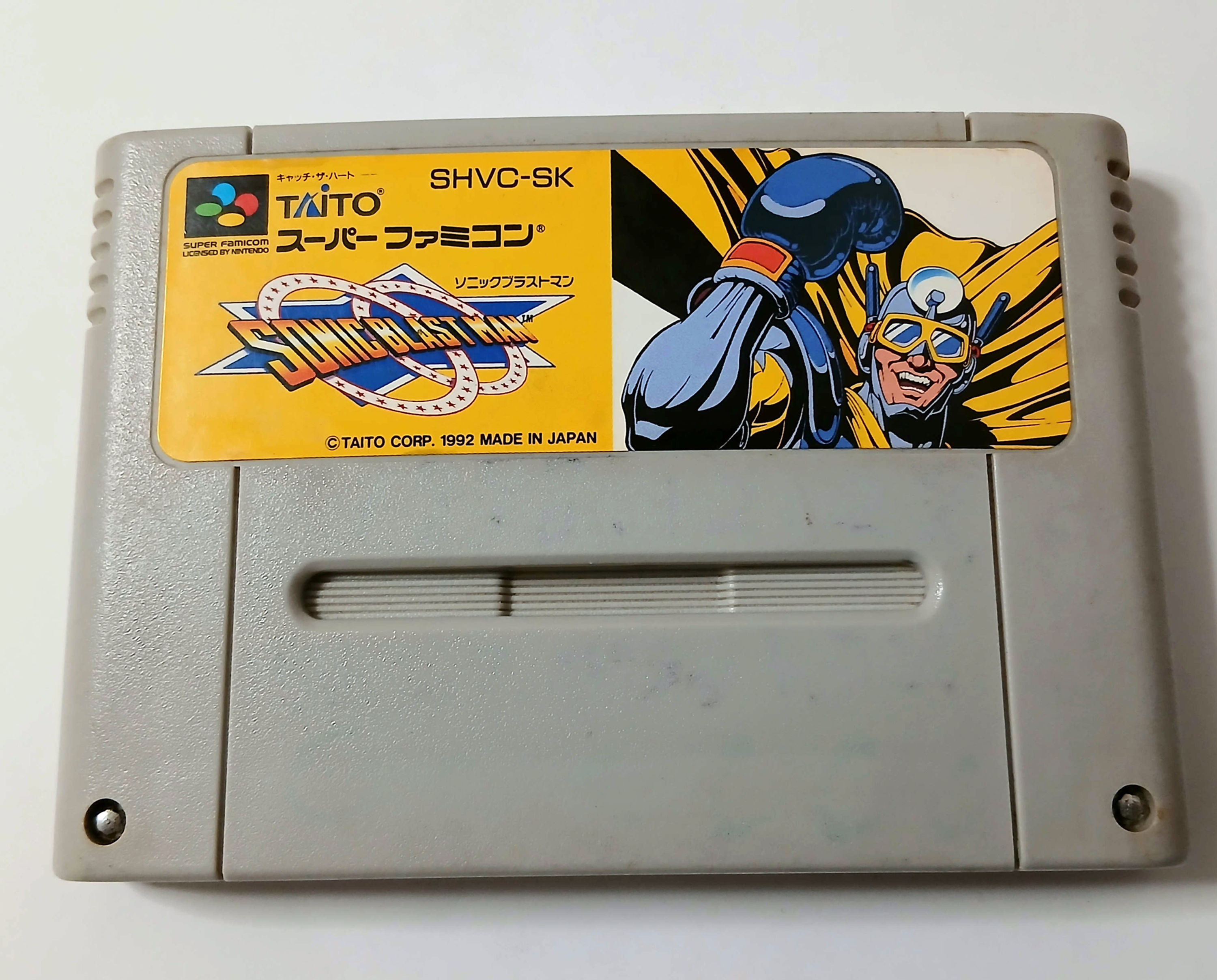 Sonic Blast Man - Nintendo Super Famicom - Japan