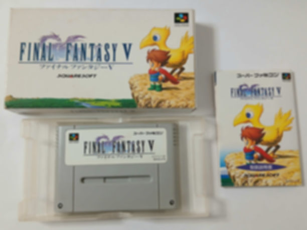 Final Fantasy V 5 - Nintendo Super Famicom - Japan c
