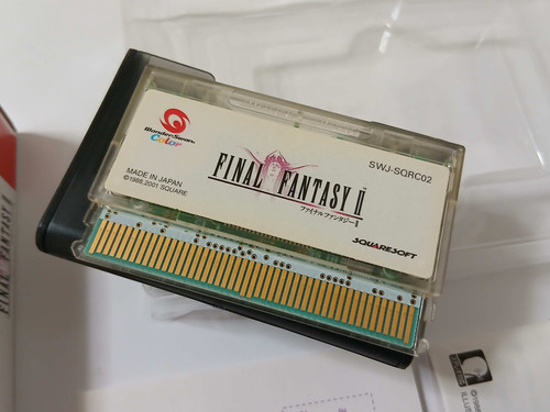 Final Fantasy II 2 - Bandai WonderSwan Color - Japan | Retro Game City