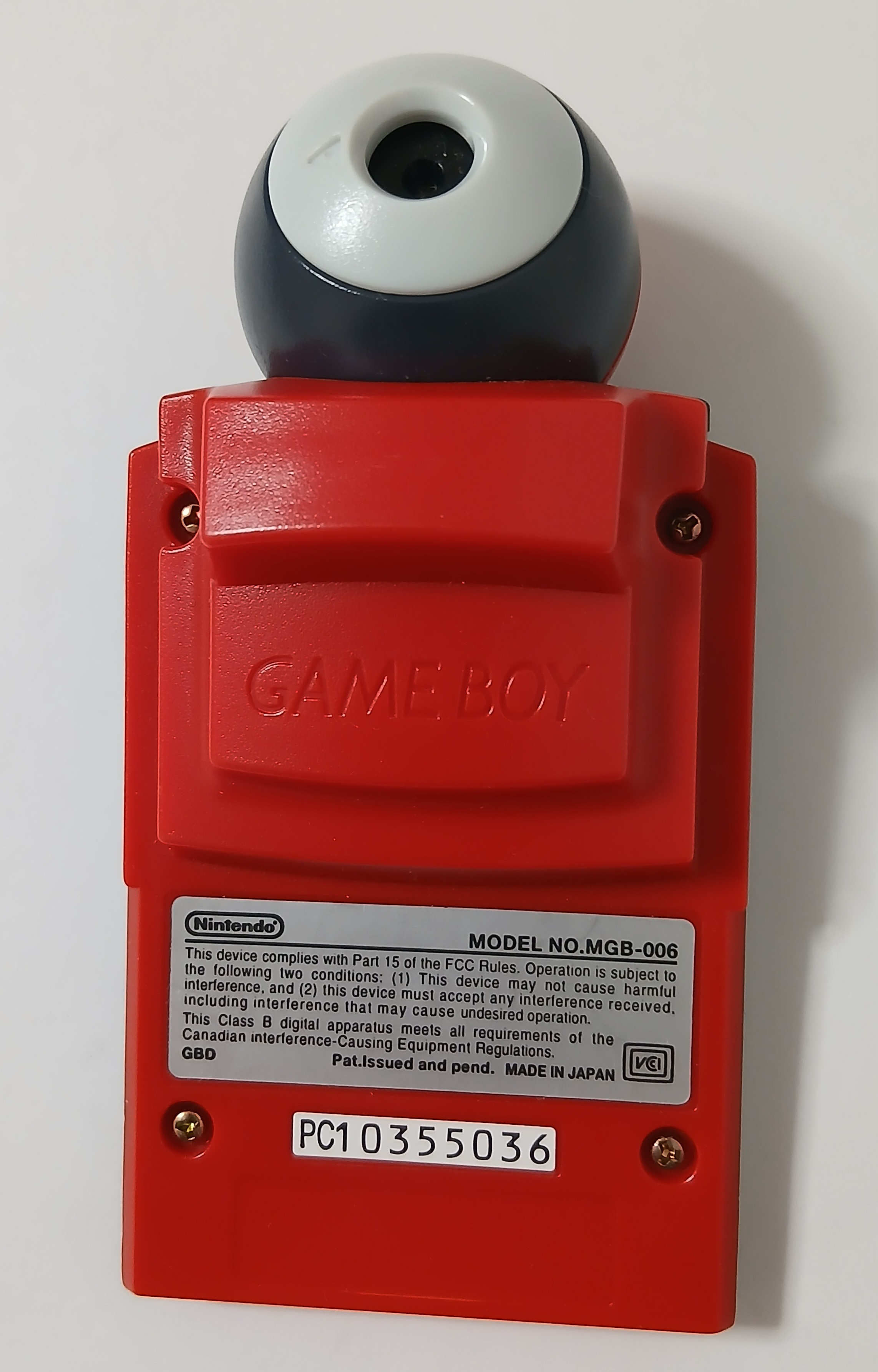 Gameboy Pocket Camera (Red) - Nintendo Gameboy - Japan