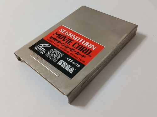 Sega Saturn Video CD VCD Movie Card Genuine Sega HSS-0119 - Japan
