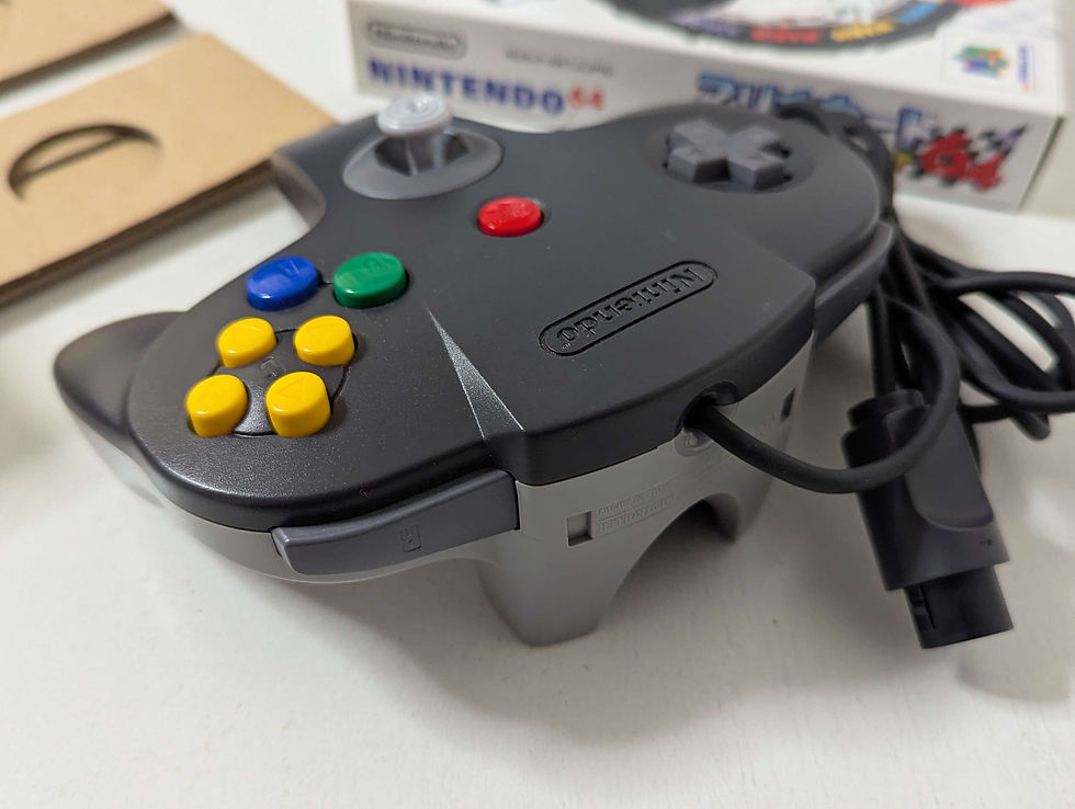 任天堂64 プチメイズキーホルダー　マリオカート　レトロゲーム　セット Mario Kart 64 +Controller Boxed Set - Nintendo 64 N64