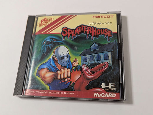 中古品 ゲーム NEC PCエンジン ソフト HuCARD スプラッターハウス SPLATTER HOUSE NEC PC Engine PCE HuCard Acution game Boxed