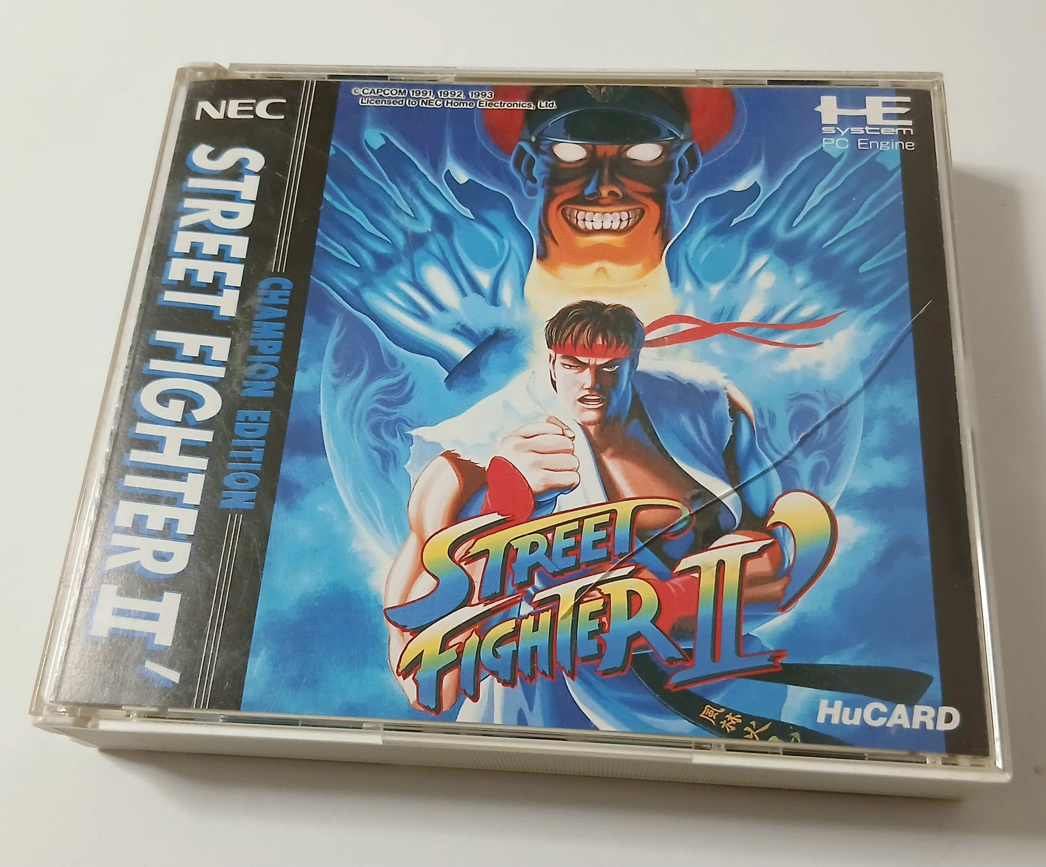 Street Fighter II 2 Champion Edition (case damage) - NEC PC Engine - Japan