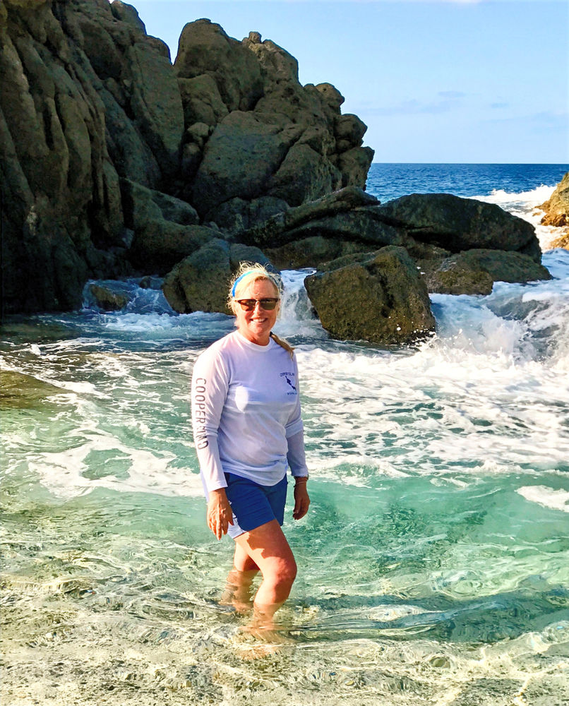 Hike to the Bubbly Pool on Jost Van Dyke, British Virgin Islands