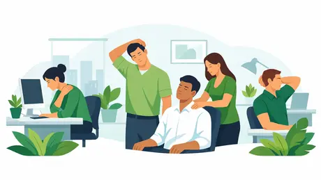 Shoulder Tension Builds up with Prolonged Time at a Desk