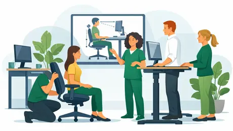 Desk ergonomics for less pain