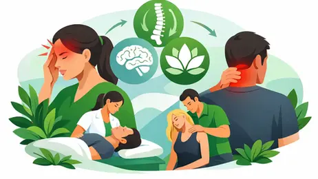 Tensio headaches can stem from neck dysfunction