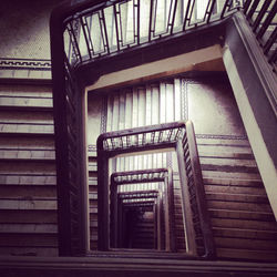 Stairs in an old Shanghai apartment