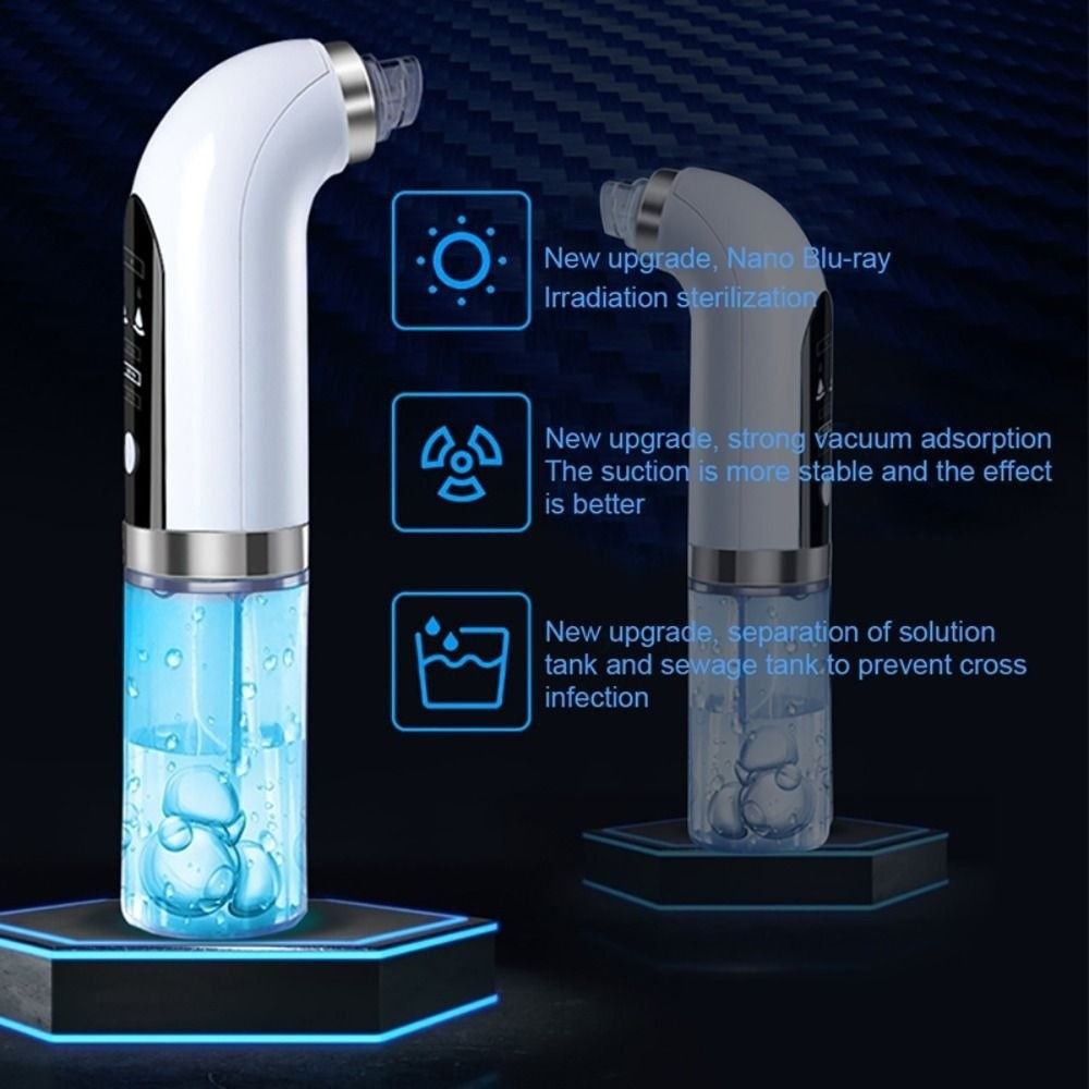 Electric Blackhead Remover Deep Cleaning USB Rechargeable Face Nose Cleaner Acne