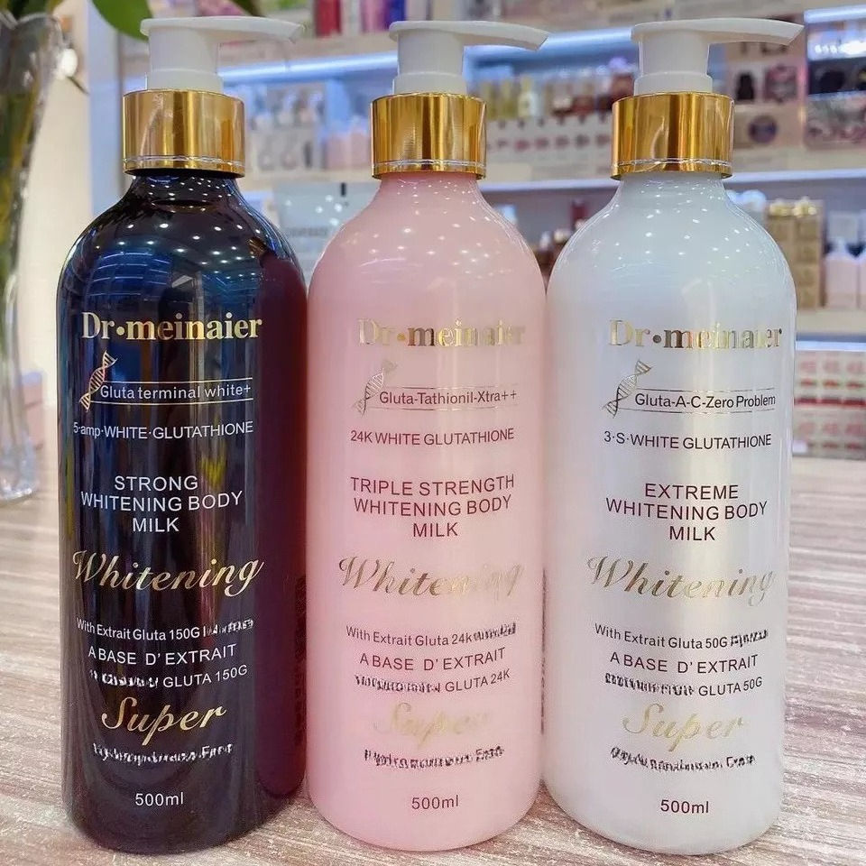 Thumbnail: 24K Gold Glutathione Whitening Body Lotion Moisturizing Brightening and Firming 