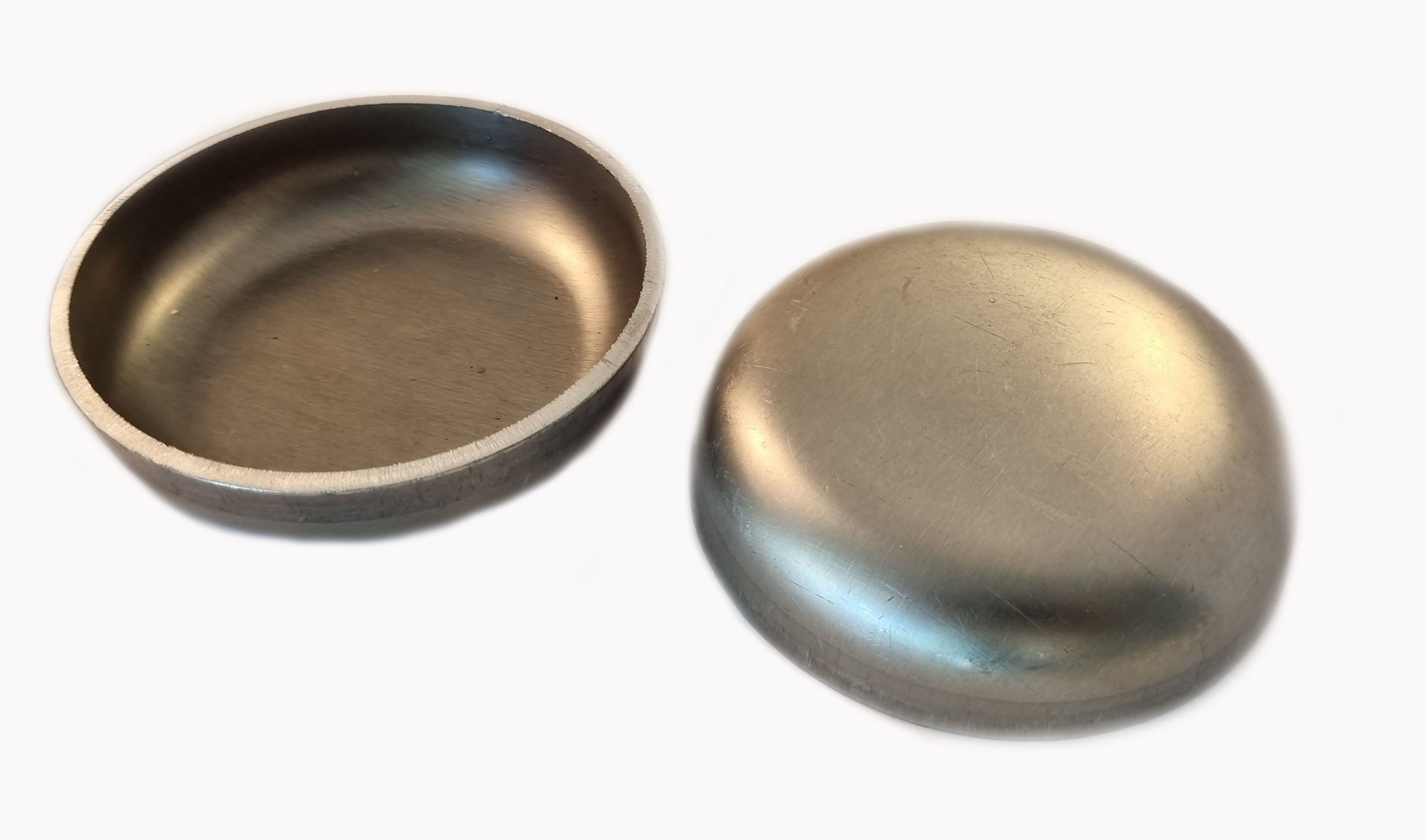 Aluminum cap for tanks etc.