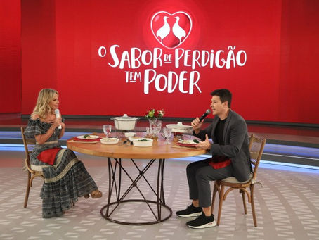 Ação de merchandising une Rodrigo Faro e Eliana após polêmicas.