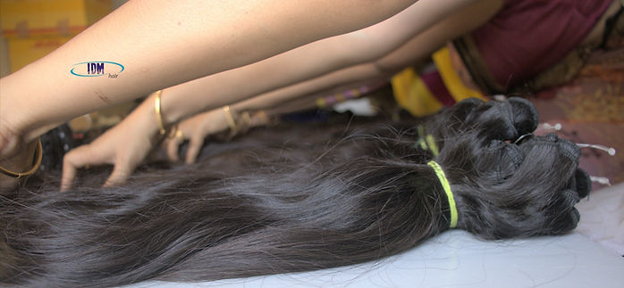 Indian raw human hair factory as an Indian temple raw hair vendors provides Indian raw unprocessed Indian temple hair wholesale