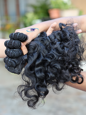 Raw Indian Curly Human Hair