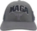 grey maga hat