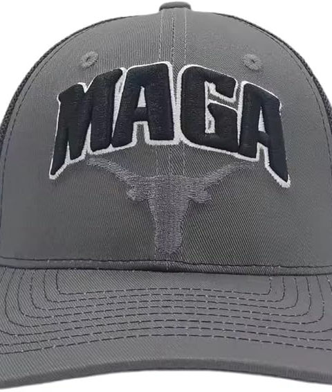 grey maga hat