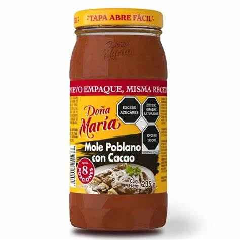 Doña Maria Mole Poblano con Cacao 235g
