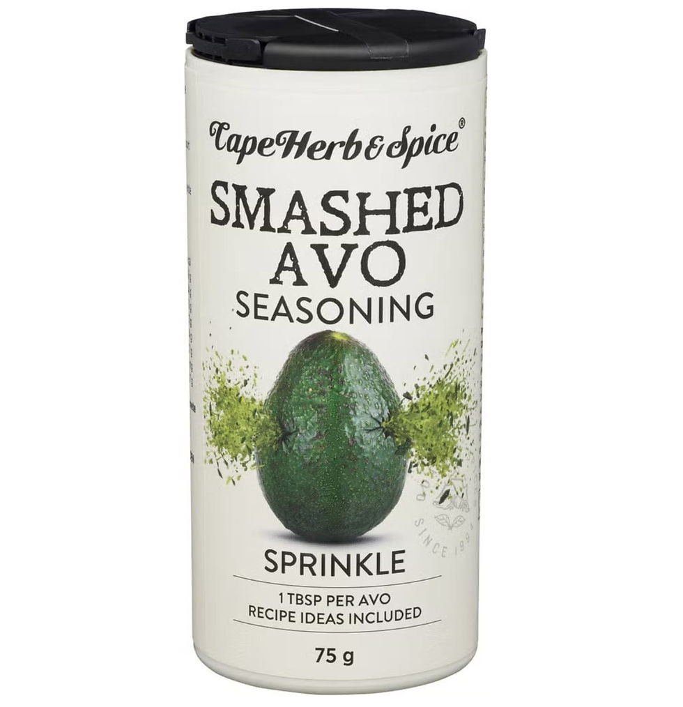 cape herb spice smashed avo seasoning 75g especias para aguacate avocado toast