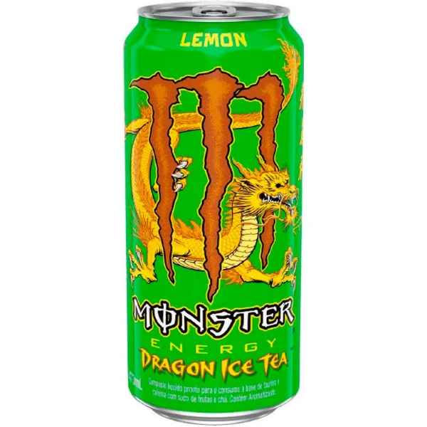 monster dragon ice tea lemon 473ml