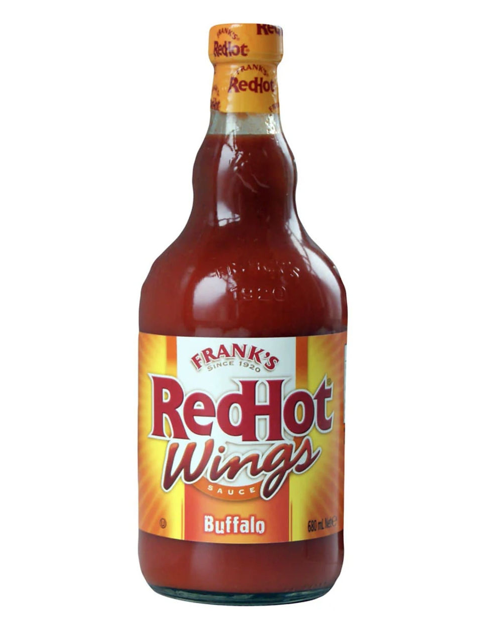 Salsa Franks Red Hot Wings Buffalo Sauce 680ml
