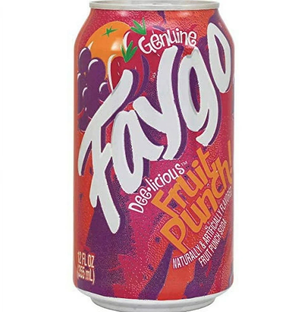 Faygo Fruit Punch Soda 355ml