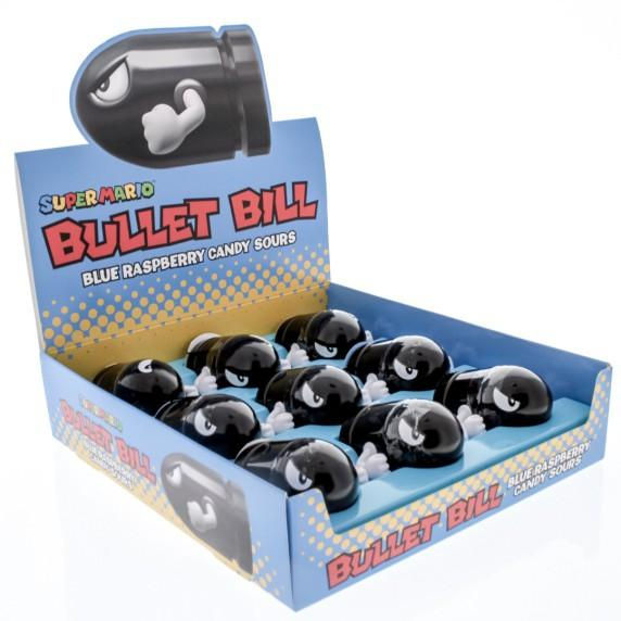 Super Mario Bullet Bill Candy Tin 17g