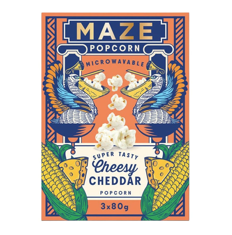 Maze Popcorn Cheesy Cheddar 240g