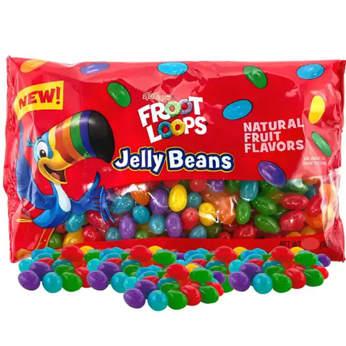 Froot Loops Jelly Beans 340g El sabor explosivo de Froot Loops en
