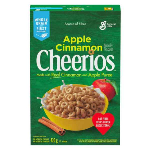 Cheerios Apple Cinnamon 420g – El Sabor del Desayuno con Manzana y ...