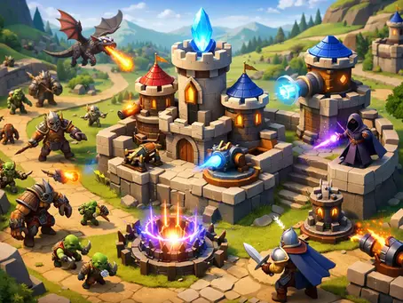 Fantasy Tower Defense Games That Reward Skill