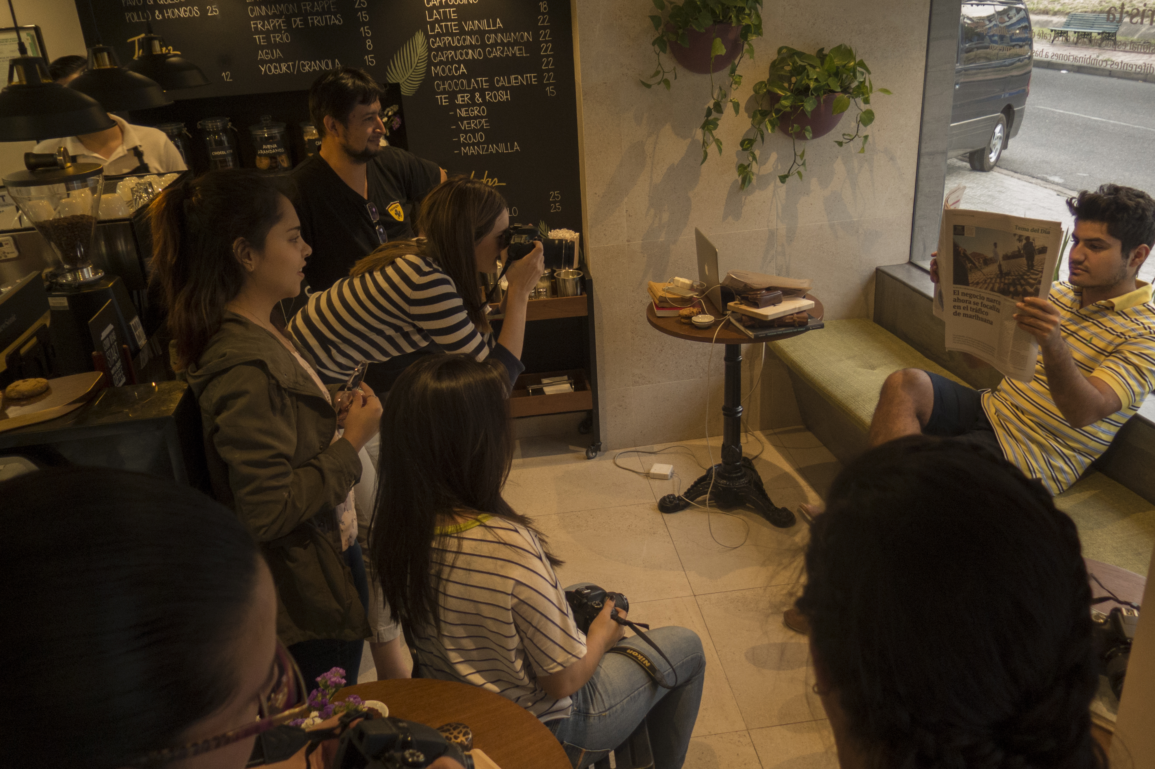 Práctica en cafetería Alemana