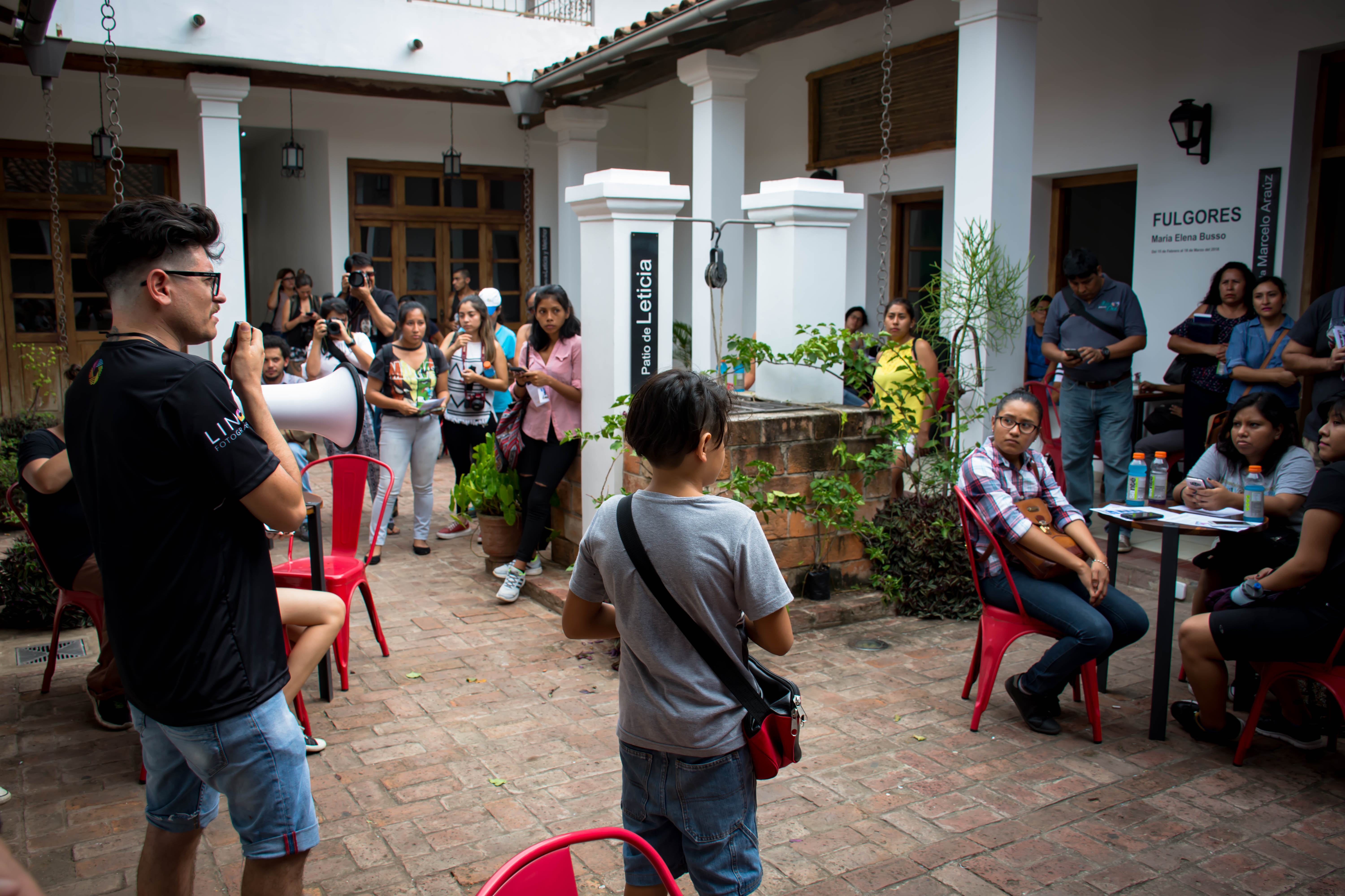 Charla fotográfica Casa Melchor Pinto