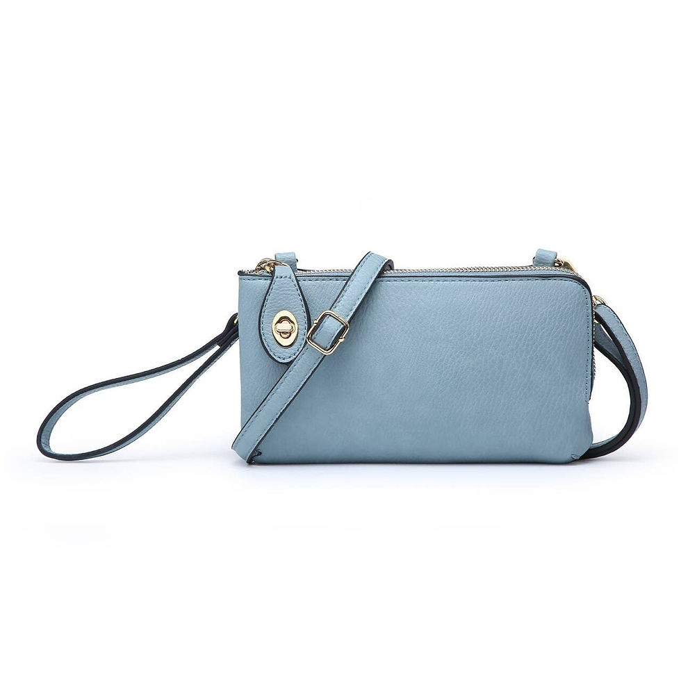 Thumbnail: Faith Crossbody/Wristlet w/ Twist Lock Closure