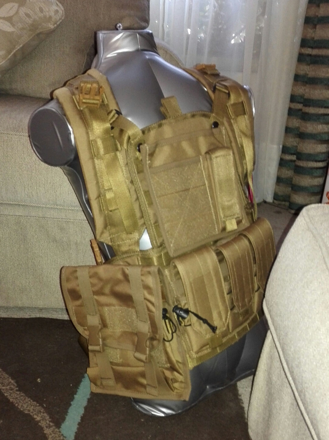 Chalecos tacticos RRV (color tan)