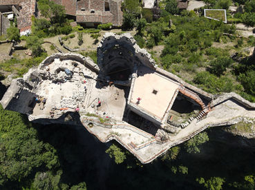Très belle fouille au château de Penne