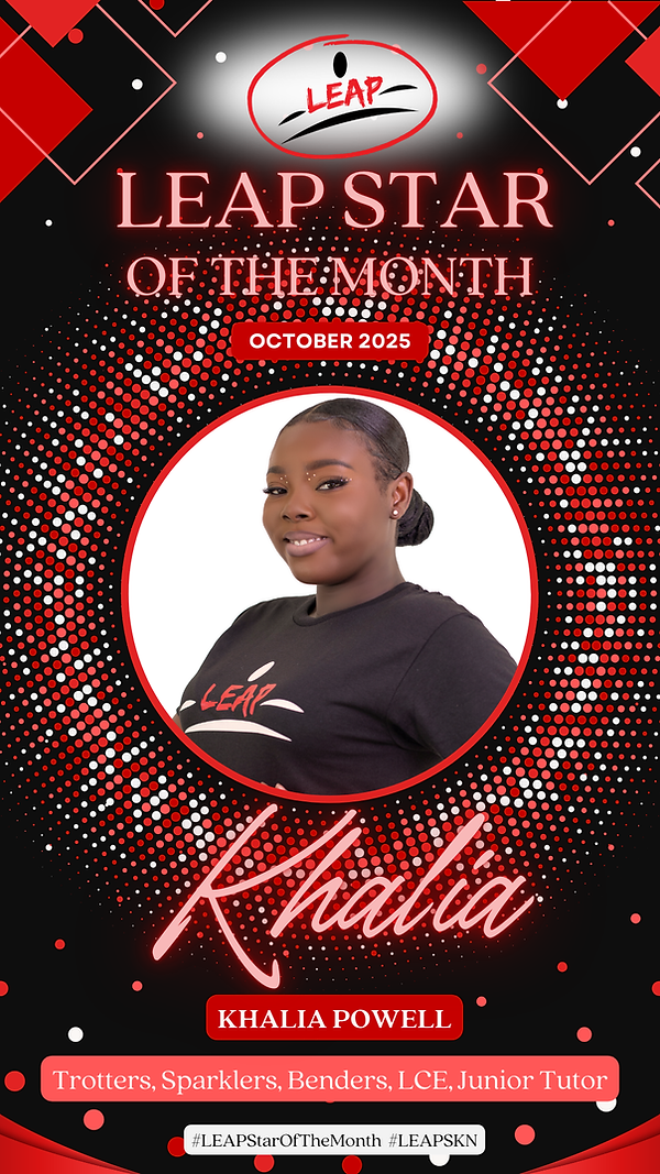 Khalia - SOTM October 2025